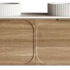 Cassa Design Cicero 1200mm Wall Hung Vanity Natural Walnut Front.nbg