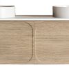 Cassa Design Cicero 1800mm Wall Hung Vanity Natural Oak Front.nbg