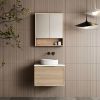 Cassa Design Cicero 600mm Wall Hung Vanity Natural Oak Front