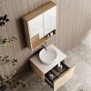 Cassa Design Cicero 600mm Wall Hung Vanity Natural Oak Top
