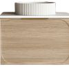 Cassa Design Cicero 600mm Wall Hung Vanity Oak.nbg