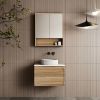 Cassa Design Cicero 600mm Wall Hung Vanity Walnut