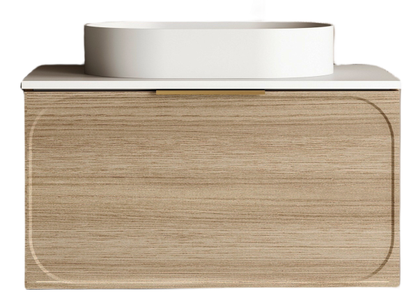 Cassa Design Cicero 750mm Wall Hung Vanity Natural Oak Front.nbg