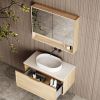 Cassa Design Cicero 900mm Wall Hung Vanity Natural Oak Top