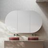 Cassa Design Elli Pill 1500 900mm Shaving Cabinet Matte White Front