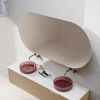 Cassa Design Elli Pill 1800 900mm Shaving Cabinet Matte White Side